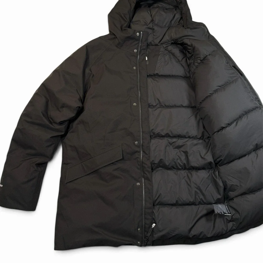 The North Face Explore Farther Parka Mens Large Black DryVent 600 Down NF0A8DNX